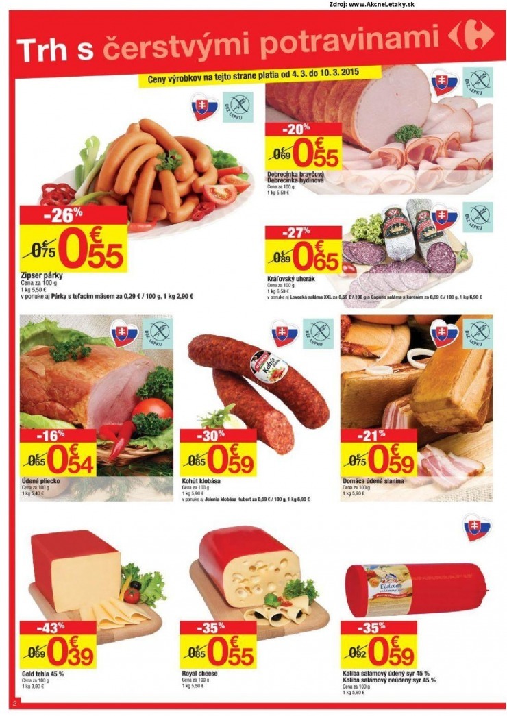 leták akciový leták Carrefour strana 2 leták akciový leták Carrefour strana 2