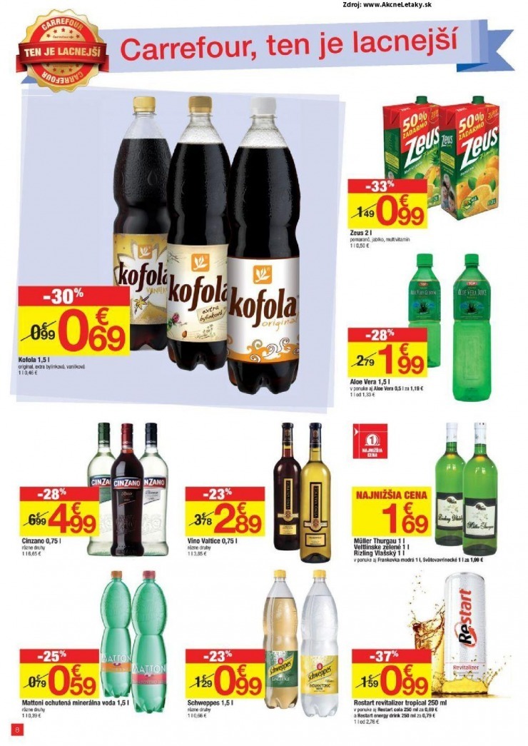 leták akciový leták Carrefour strana 8 leták akciový leták Carrefour strana 8