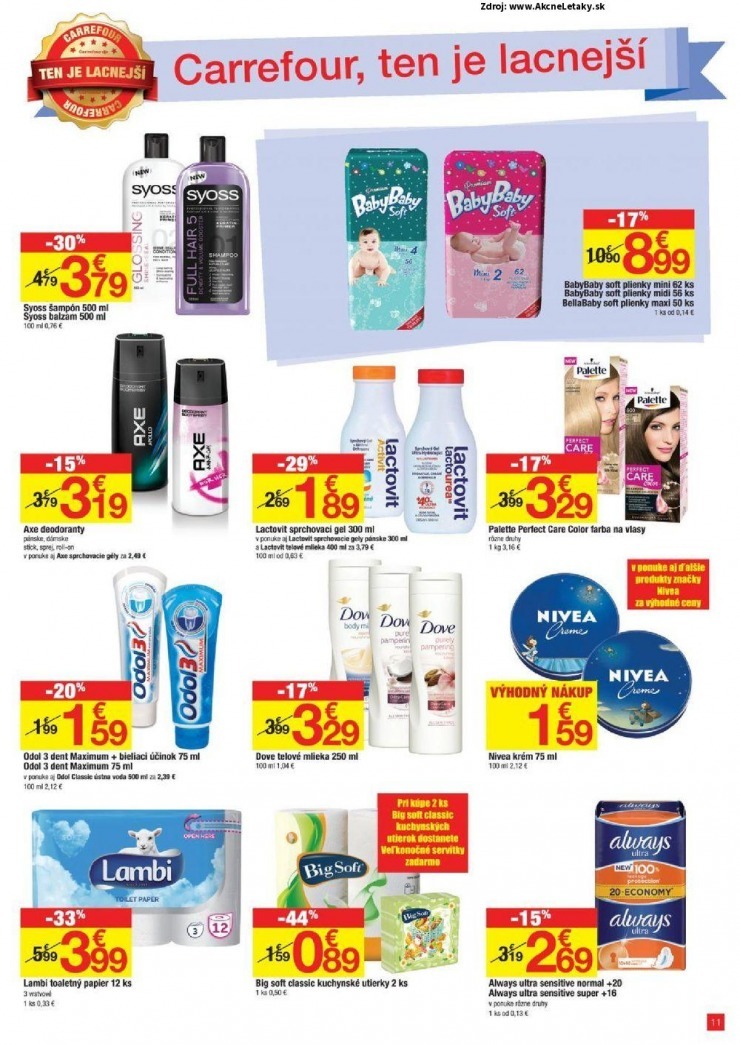 leták akciový leták Carrefour strana 11 leták akciový leták Carrefour strana 11