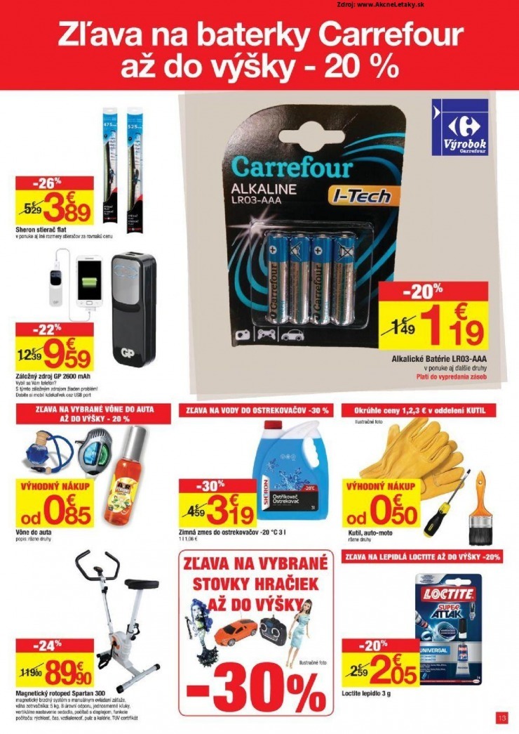 leták akciový leták Carrefour strana 13 leták akciový leták Carrefour strana 13