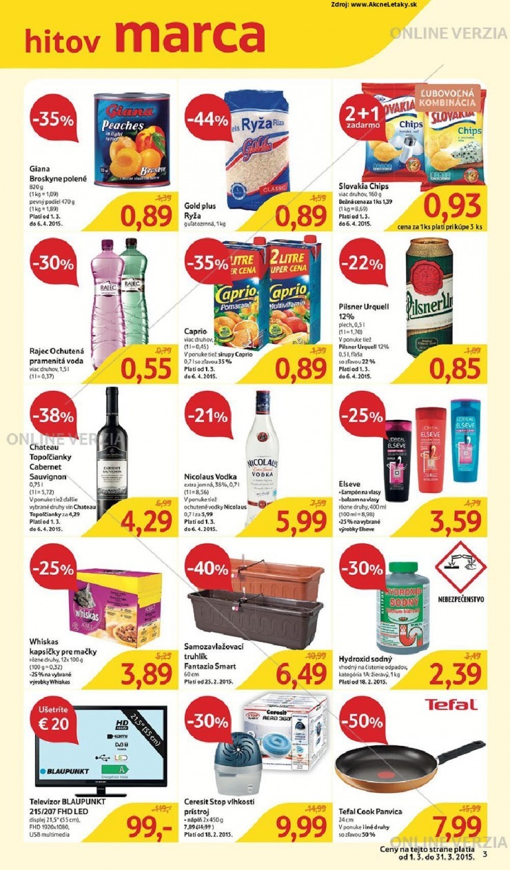leták mimoriadný leták Tesco strana 3 leták mimoriadný leták Tesco strana 3