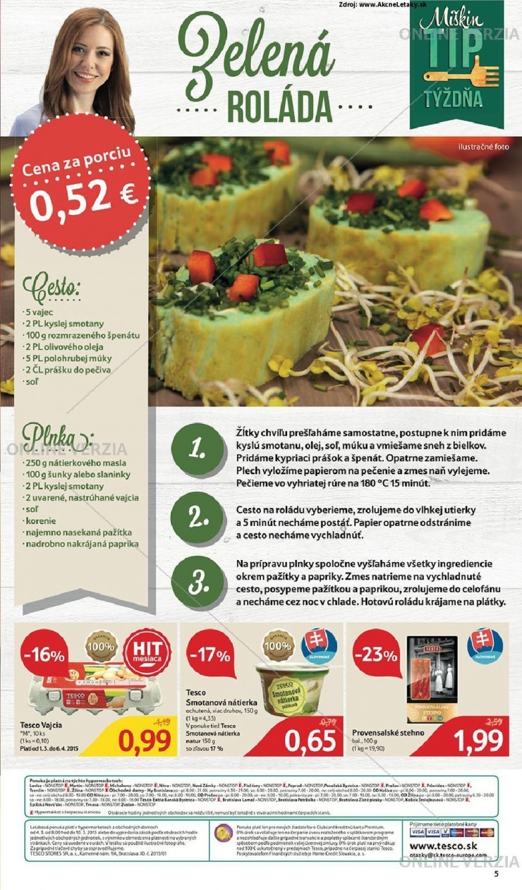 leták mimoriadný leták Tesco strana 5 leták mimoriadný leták Tesco strana 5