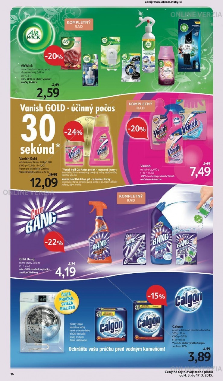 leták mimoriadný leták Tesco strana 16 leták mimoriadný leták Tesco strana 16