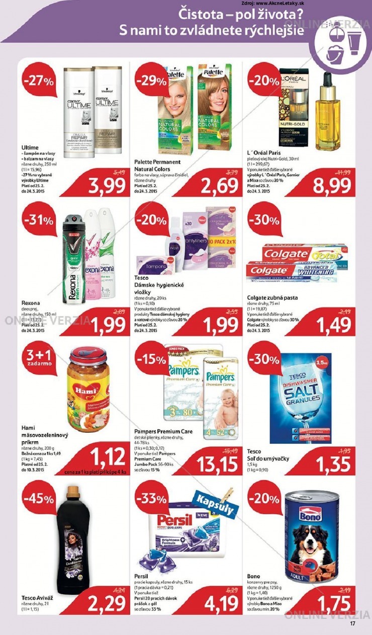 leták mimoriadný leták Tesco strana 17 leták mimoriadný leták Tesco strana 17