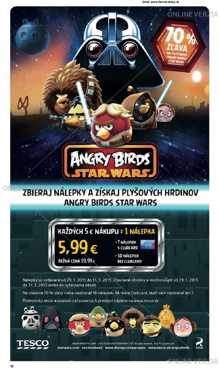 leták mimoriadný leták Tesco strana 18 leták mimoriadný leták Tesco strana 18