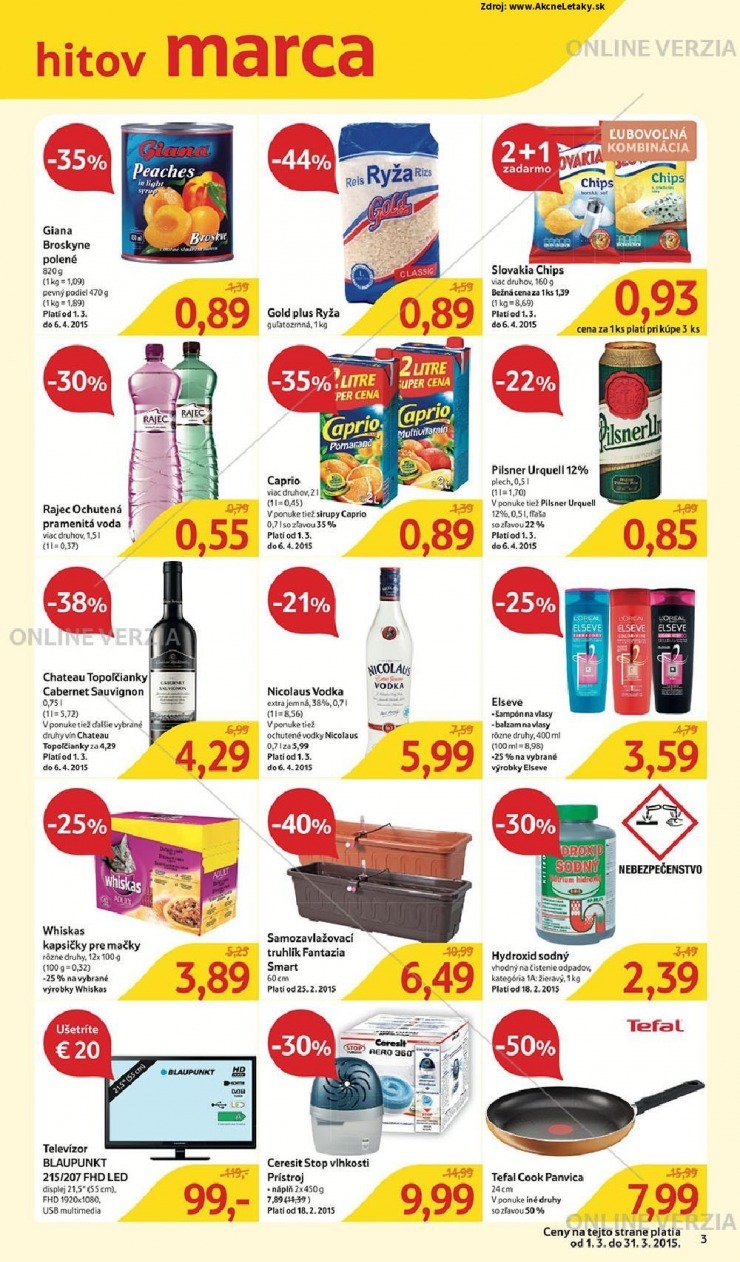 leták Tesco akciový leták strana 3 leták Tesco akciový leták strana 3