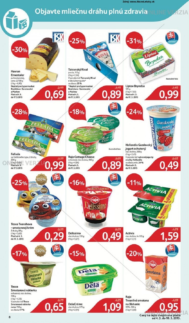 leták Tesco akciový leták strana 8 leták Tesco akciový leták strana 8