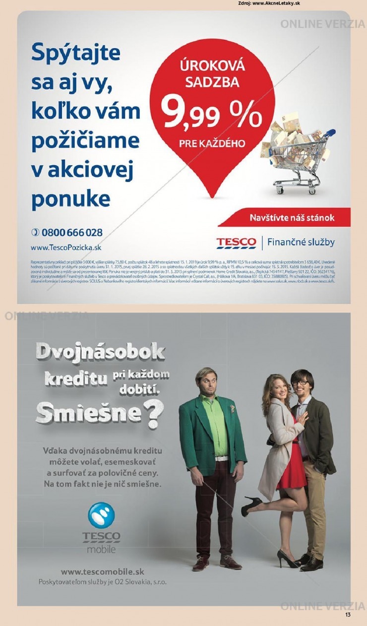 leták Tesco akciový leták strana 13 leták Tesco akciový leták strana 13