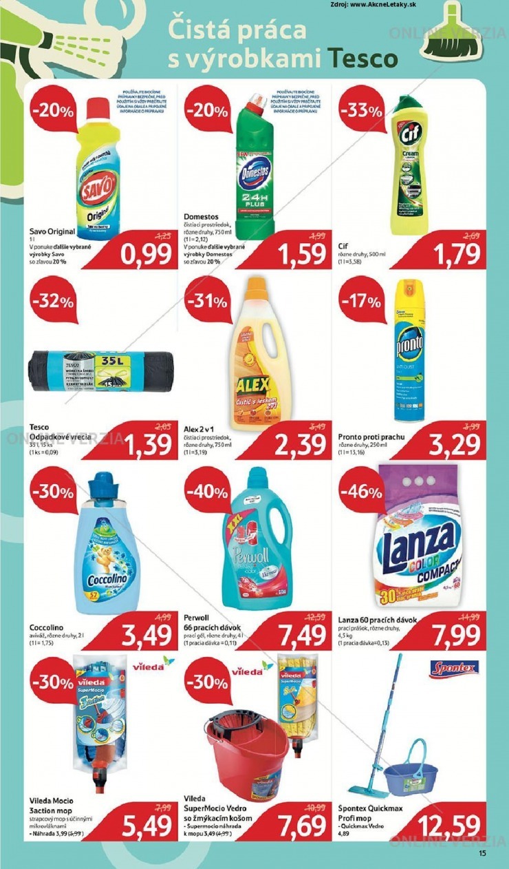 leták Tesco akciový leták strana 15 leták Tesco akciový leták strana 15