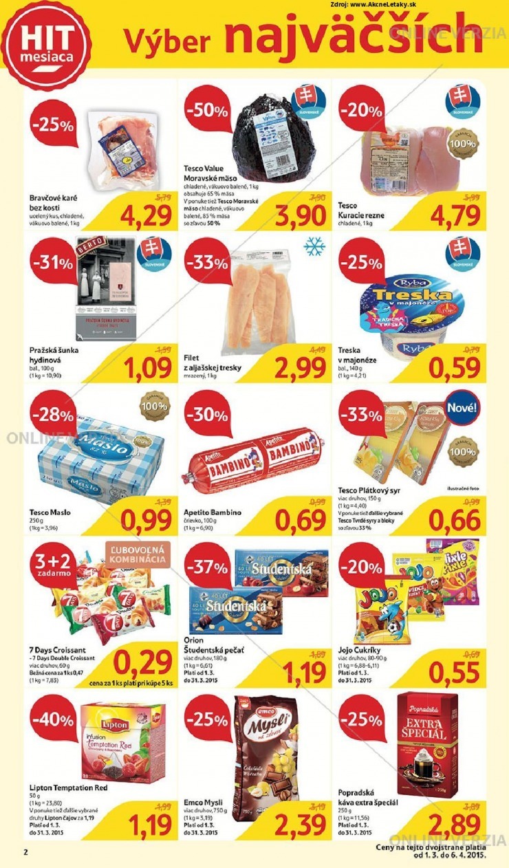 leták aktuální Tesco leták strana 2 leták aktuální Tesco leták strana 2