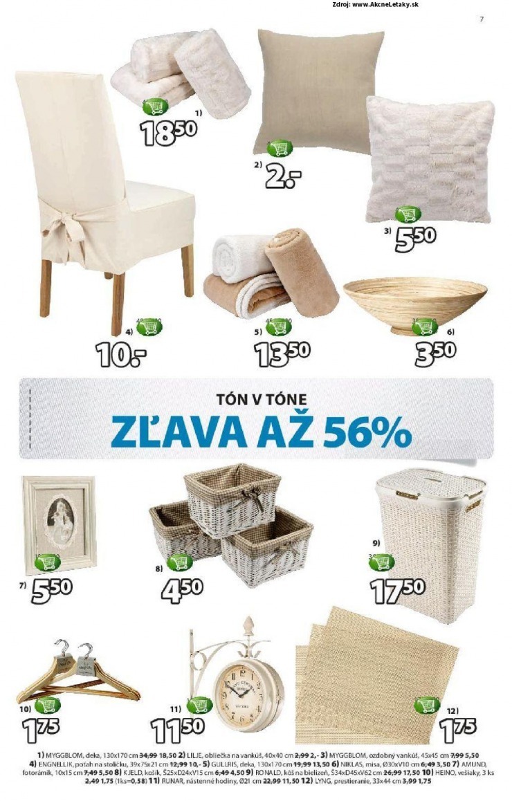 leták Jysk akciový leták strana 7 leták Jysk akciový leták strana 7