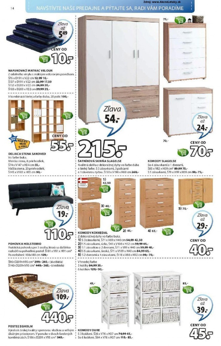 leták Jysk akciový leták strana 14 leták Jysk akciový leták strana 14
