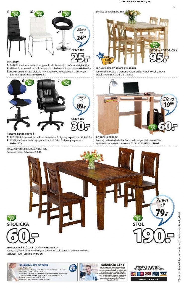 leták Jysk akciový leták strana 15 leták Jysk akciový leták strana 15