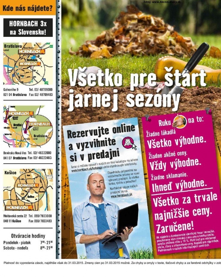 leták HORNBACH akciový leták strana 2 leták HORNBACH akciový leták strana 2