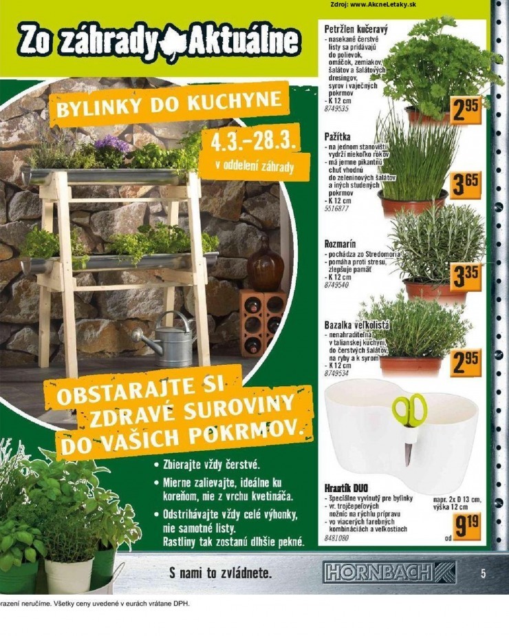 leták HORNBACH akciový leták strana 5 leták HORNBACH akciový leták strana 5