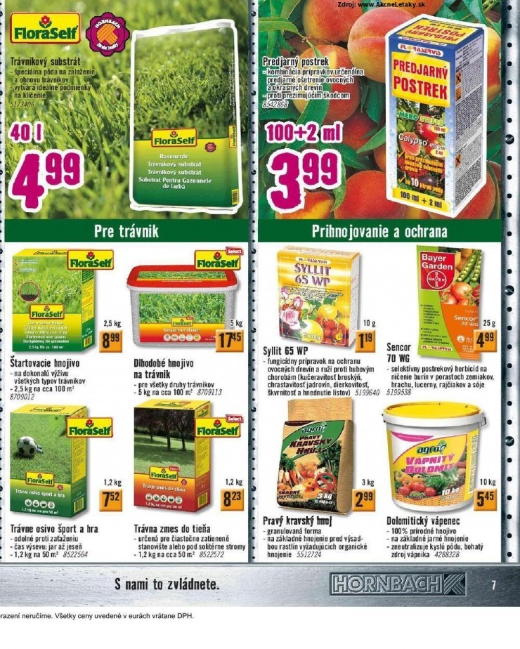 leták HORNBACH akciový leták strana 7 leták HORNBACH akciový leták strana 7