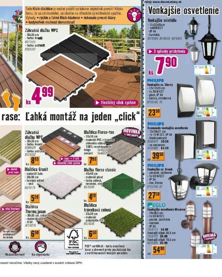leták HORNBACH akciový leták strana 15 leták HORNBACH akciový leták strana 15