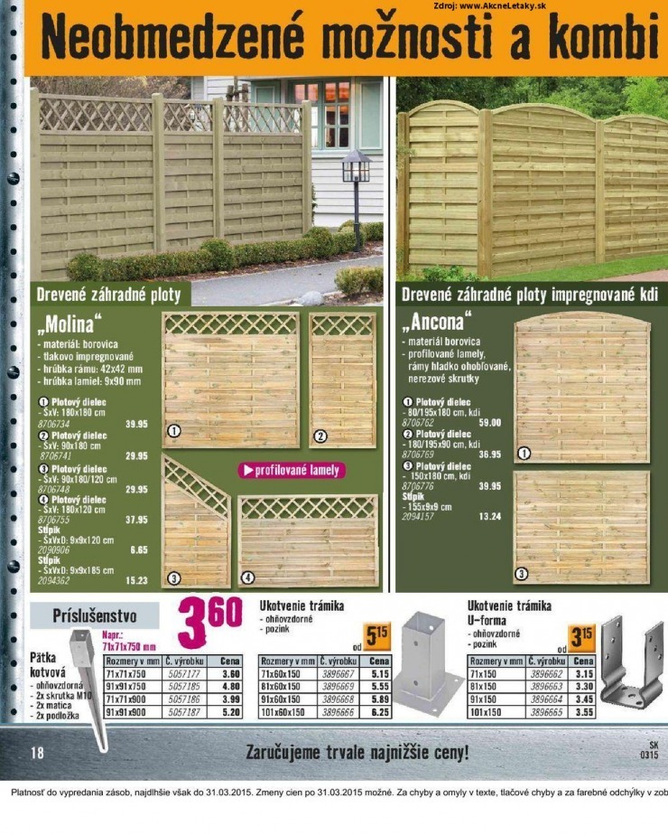 leták HORNBACH akciový leták strana 18 leták HORNBACH akciový leták strana 18