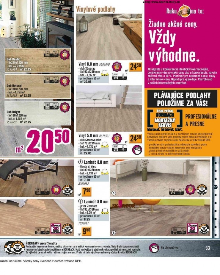 leták HORNBACH akciový leták strana 33 leták HORNBACH akciový leták strana 33