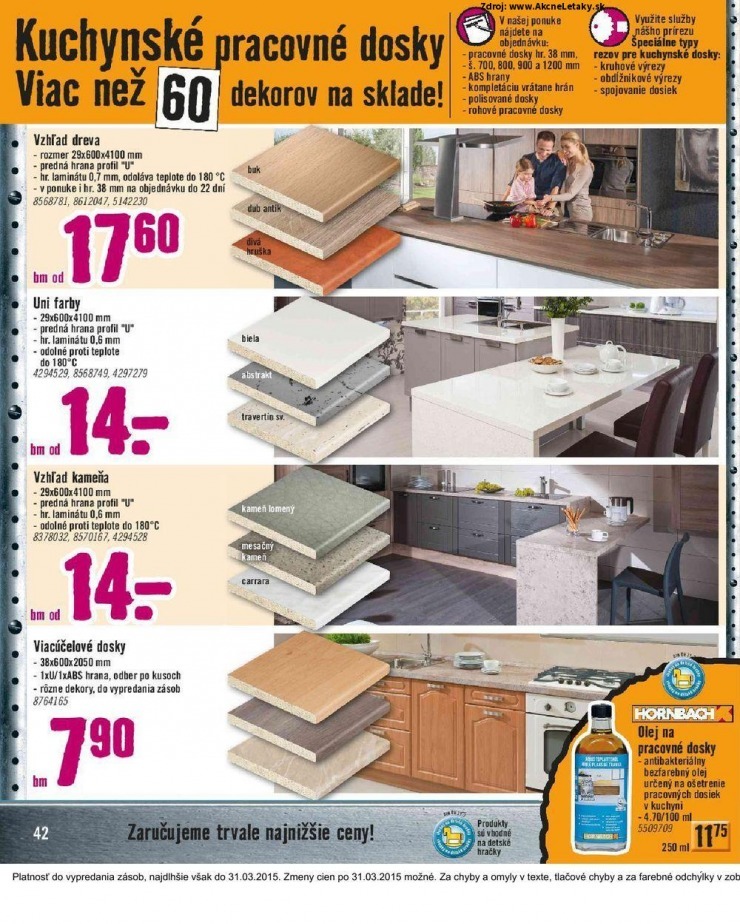 leták HORNBACH akciový leták strana 42 leták HORNBACH akciový leták strana 42