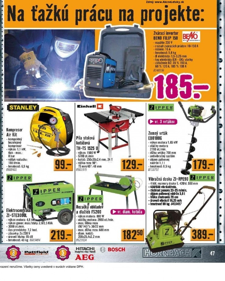 leták HORNBACH akciový leták strana 47 leták HORNBACH akciový leták strana 47