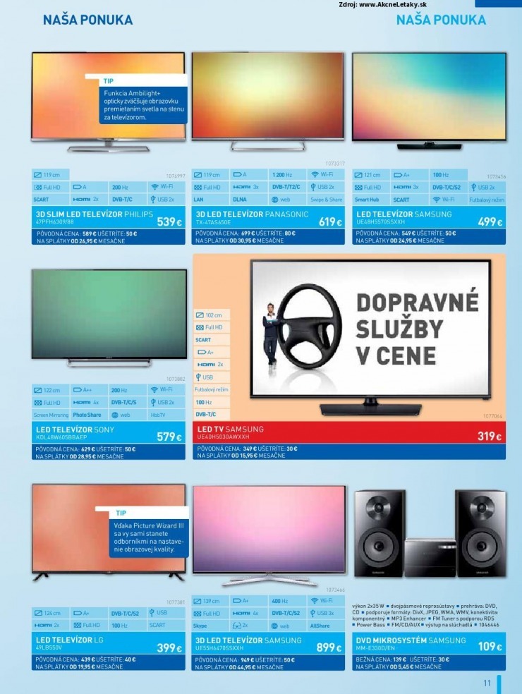 leták akciový leták NAY Elektrodom strana 11 leták akciový leták NAY Elektrodom strana 11