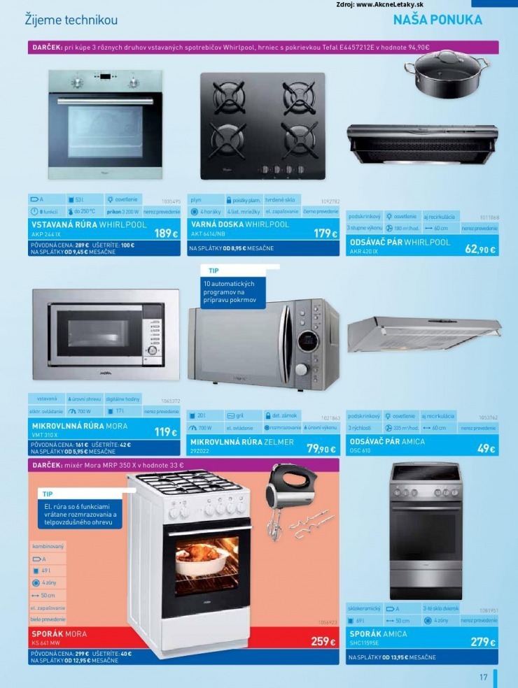 leták akciový leták NAY Elektrodom strana 17 leták akciový leták NAY Elektrodom strana 17