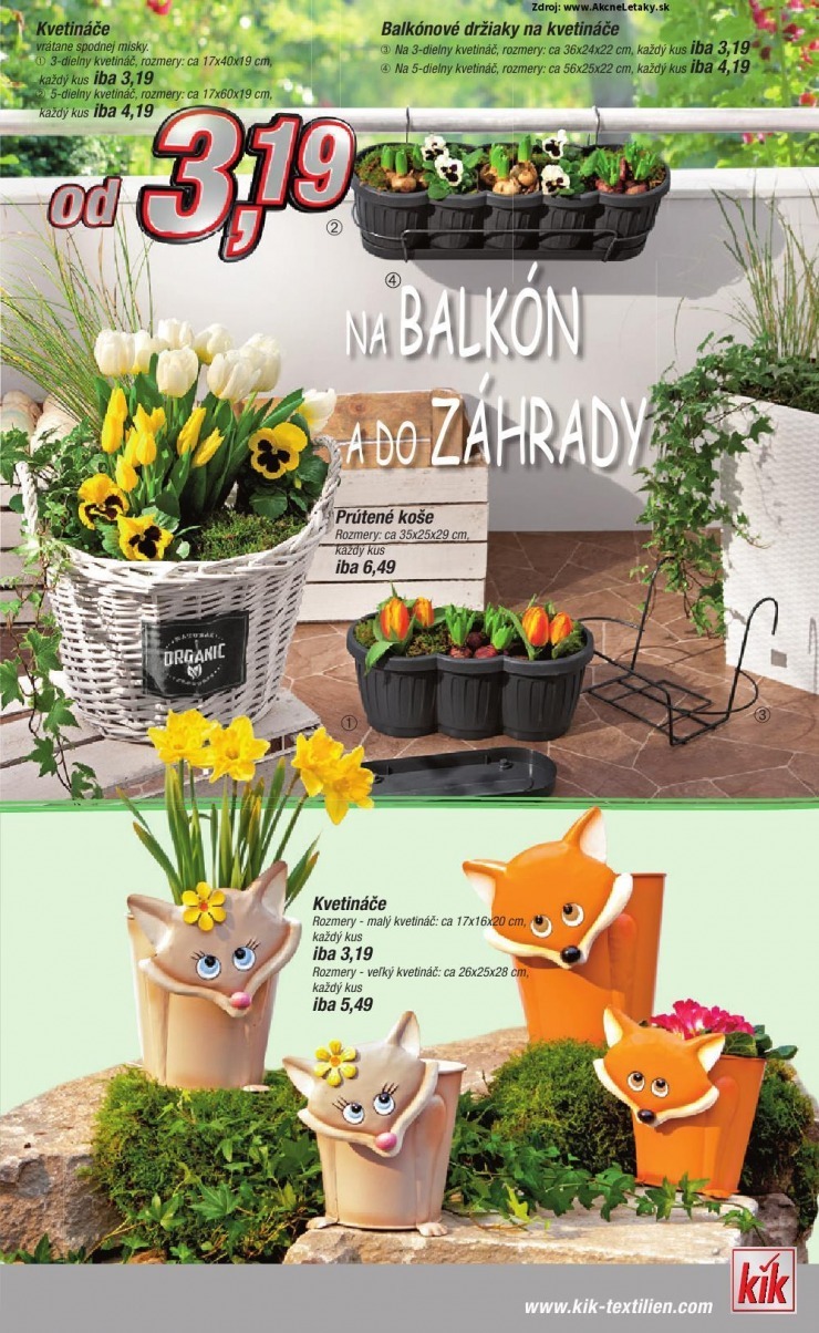leták KiK leták - predzvesť jara strana 3 leták KiK leták - predzvesť jara strana 3