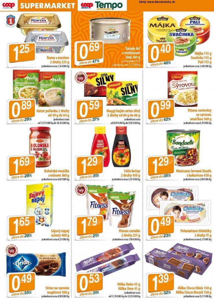leták extra leták COOP Jednota strana 4 leták extra leták COOP Jednota strana 4