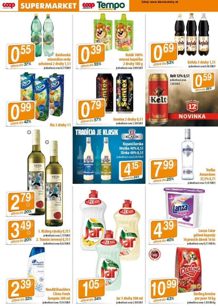 leták extra leták COOP Jednota strana 6 leták extra leták COOP Jednota strana 6