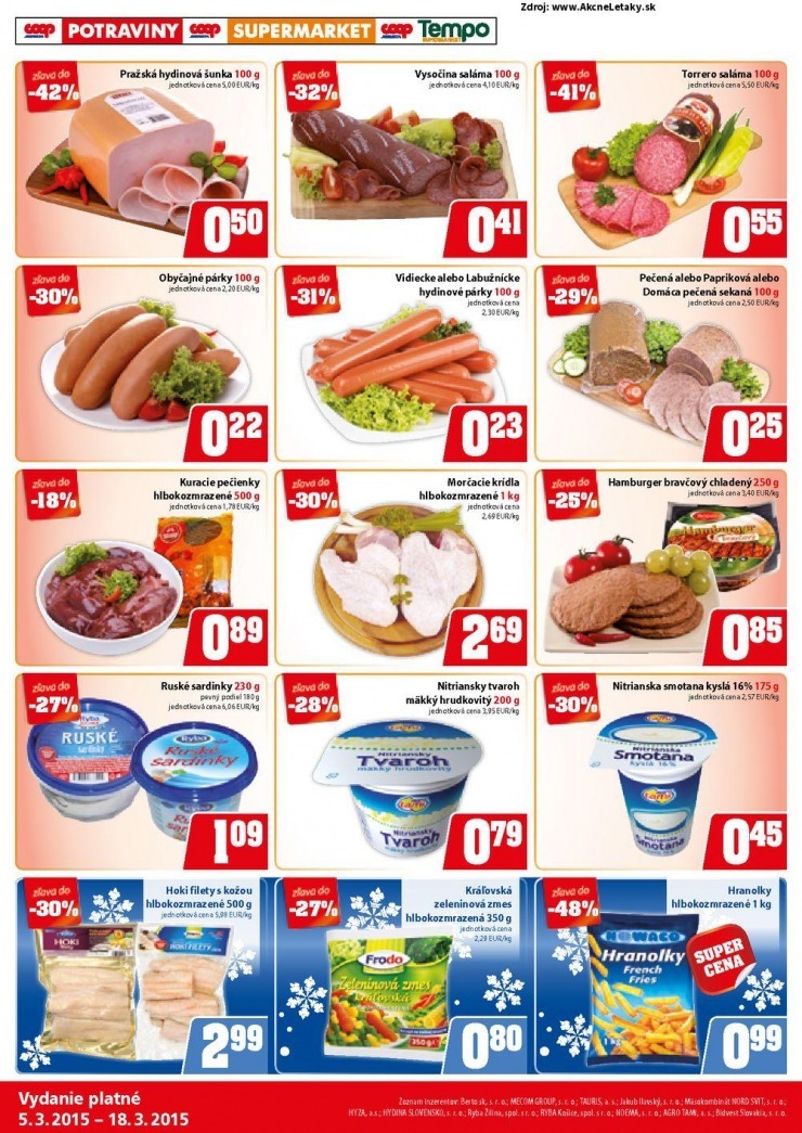 leták mimoriadný COOP leták strana 2 leták mimoriadný COOP leták strana 2