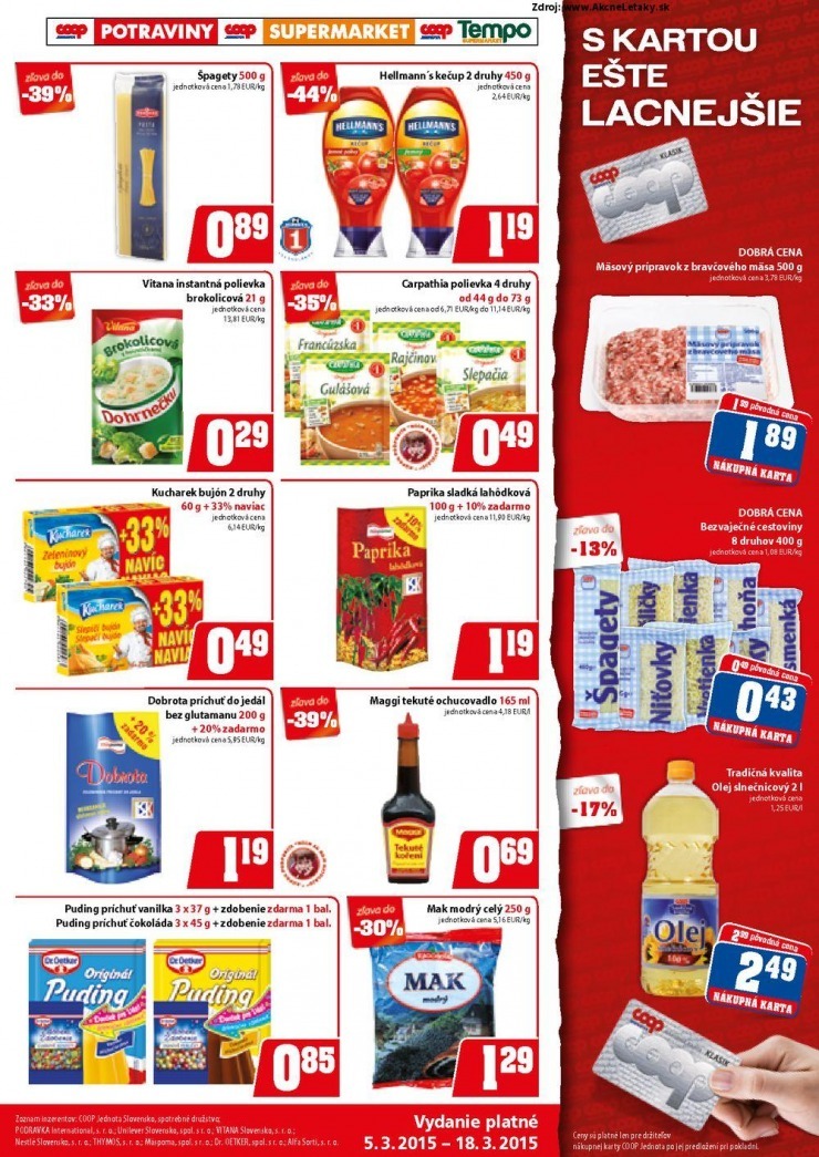 leták mimoriadný COOP leták strana 5 leták mimoriadný COOP leták strana 5