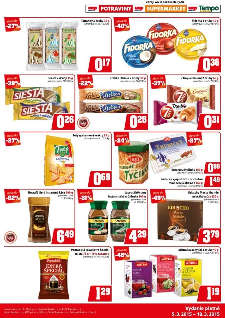 leták mimoriadný COOP leták strana 7 leták mimoriadný COOP leták strana 7