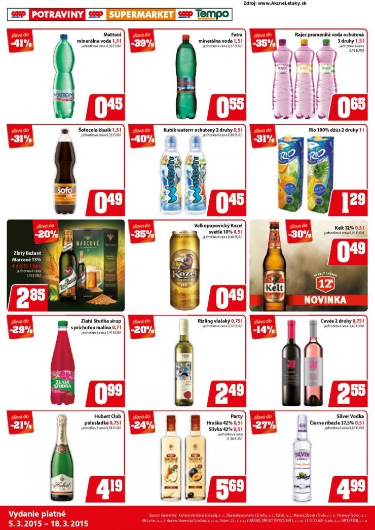 leták mimoriadný COOP leták strana 8 leták mimoriadný COOP leták strana 8