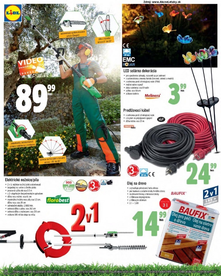 leták špeciálny leták Lidl strana 34 leták špeciálny leták Lidl strana 34