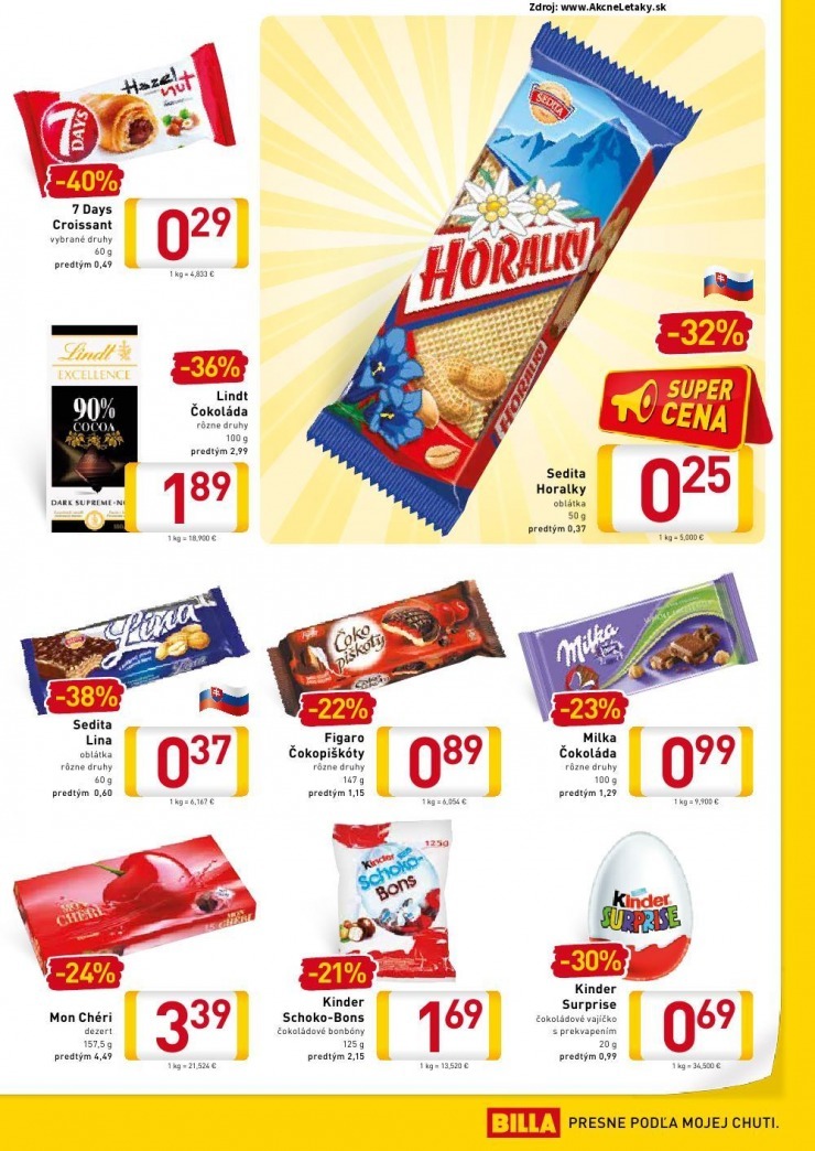 leták akčný leták Billa strana 7 leták akčný leták Billa strana 7