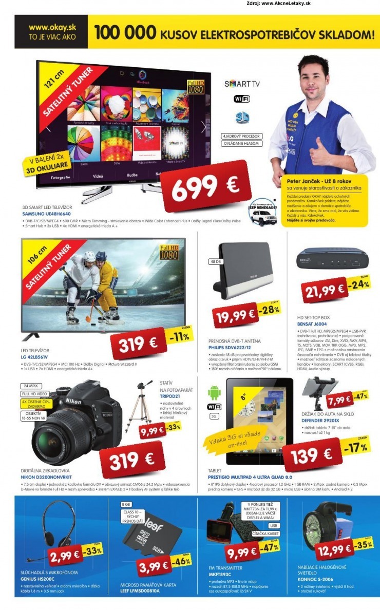 leták Okay leták - výpredaj strana 2 leták Okay leták - výpredaj strana 2