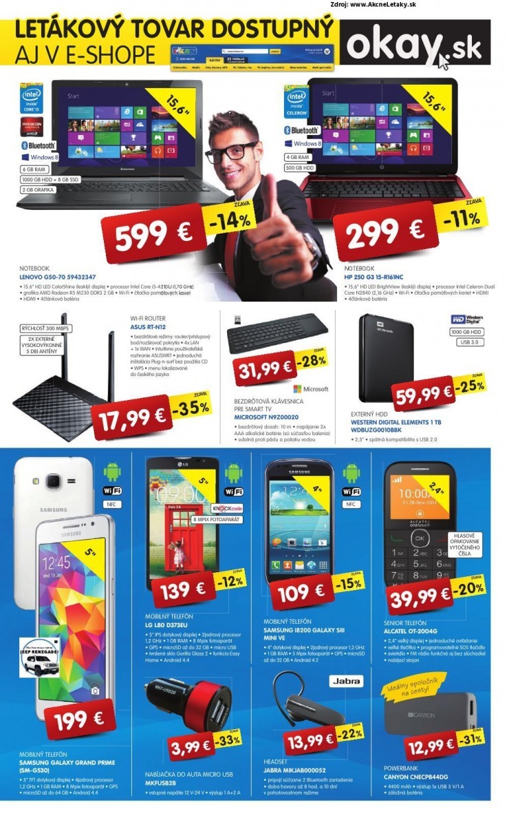 leták Okay leták - výpredaj strana 3 leták Okay leták - výpredaj strana 3