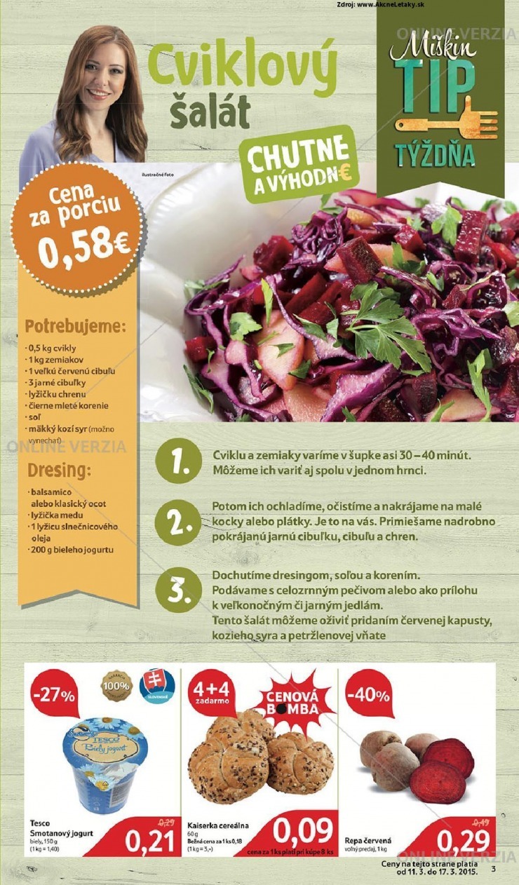 leták akciový leták Tesco strana 3 leták akciový leták Tesco strana 3