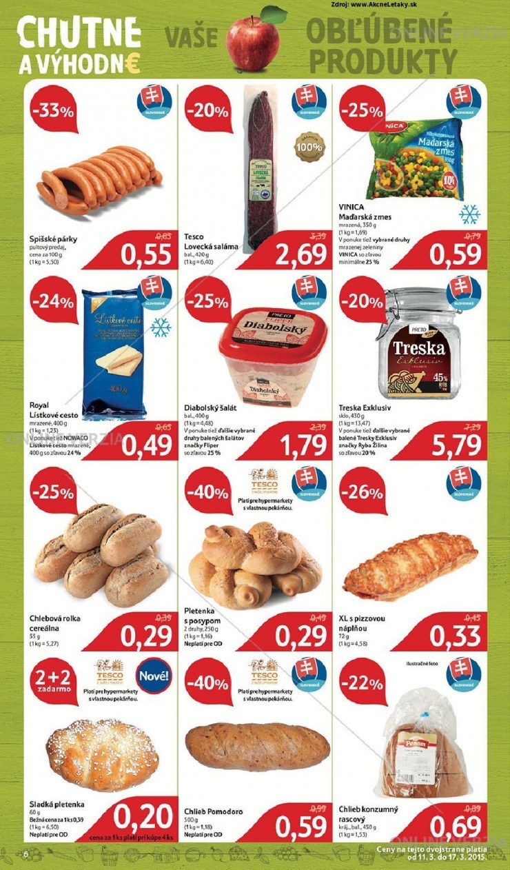 leták akciový leták Tesco strana 6 leták akciový leták Tesco strana 6