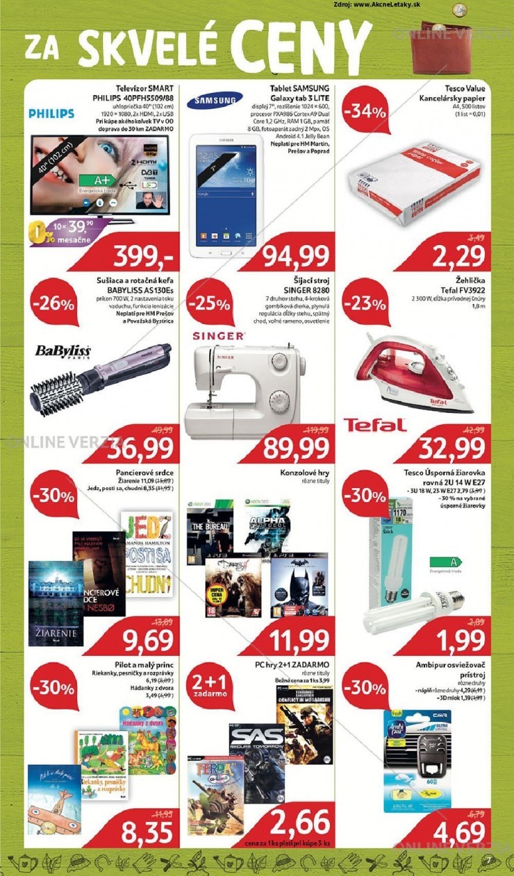 leták akciový leták Tesco strana 25 leták akciový leták Tesco strana 25