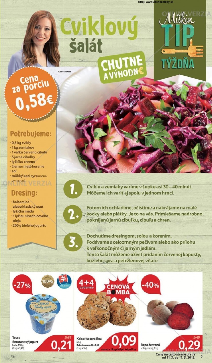 leták Tesco aktuálny leták strana 3 leták Tesco aktuálny leták strana 3