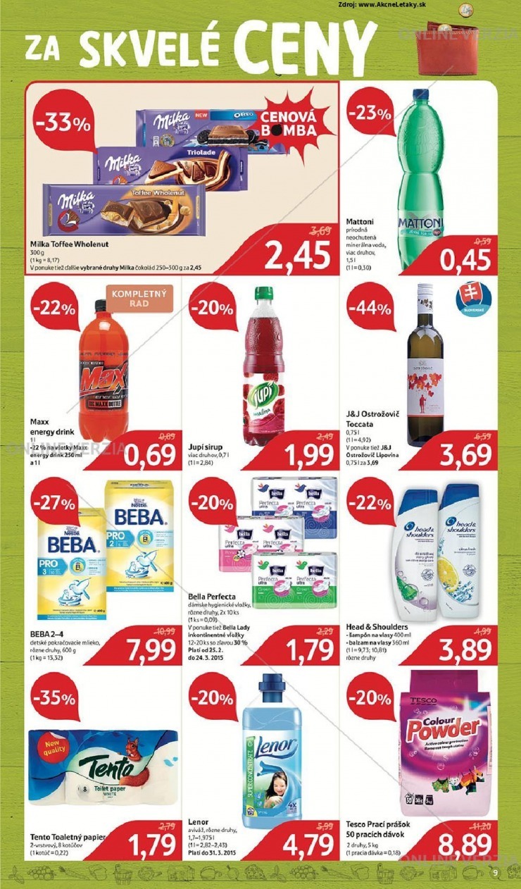 leták Tesco aktuálny leták strana 9 leták Tesco aktuálny leták strana 9