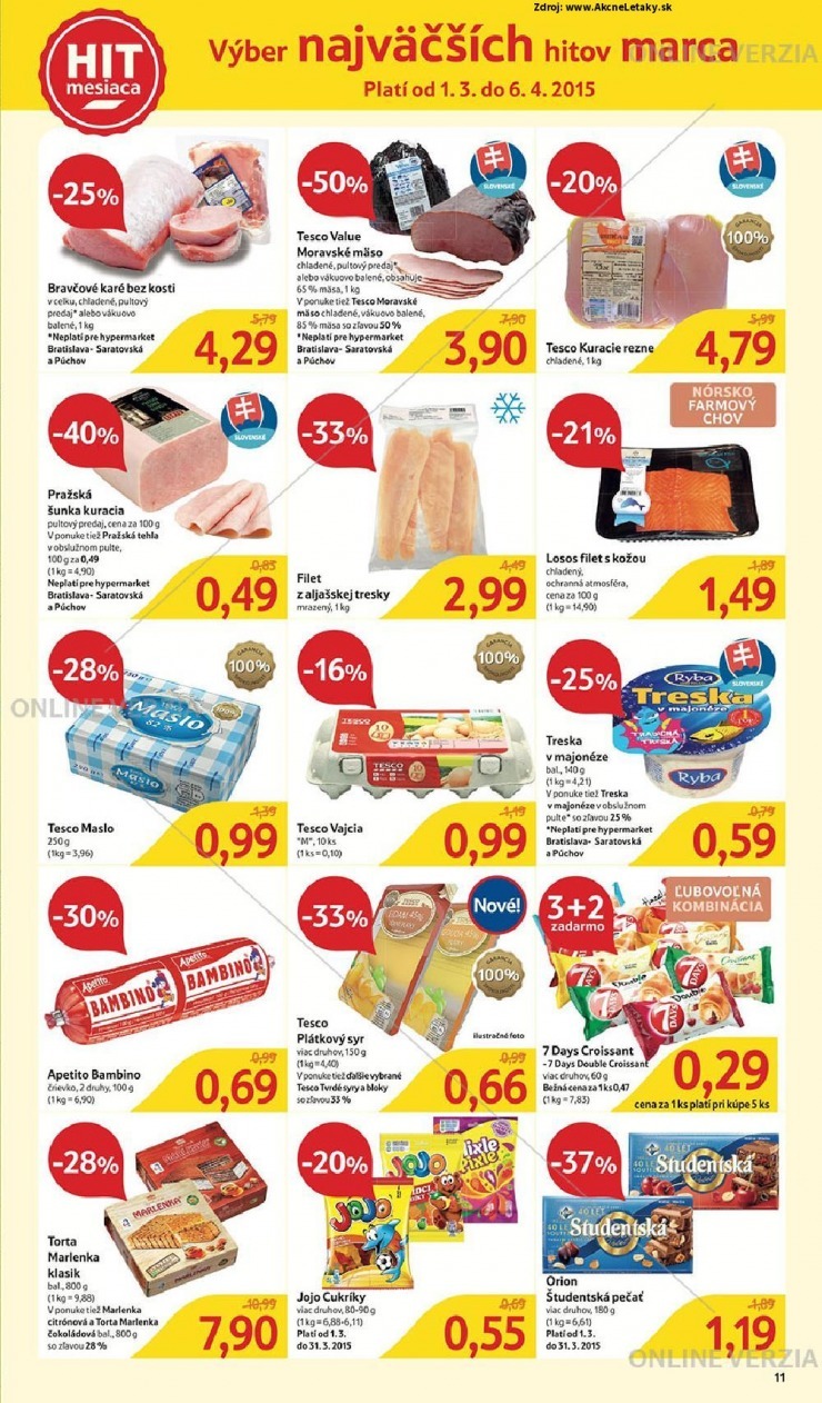 leták Tesco aktuálny leták strana 11 leták Tesco aktuálny leták strana 11