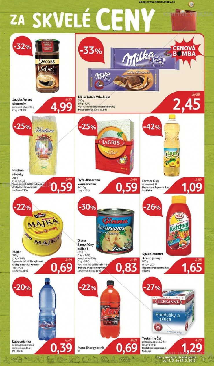 leták Tesco leták - chutne a výhodne strana 7 leták Tesco leták - chutne a výhodne strana 7