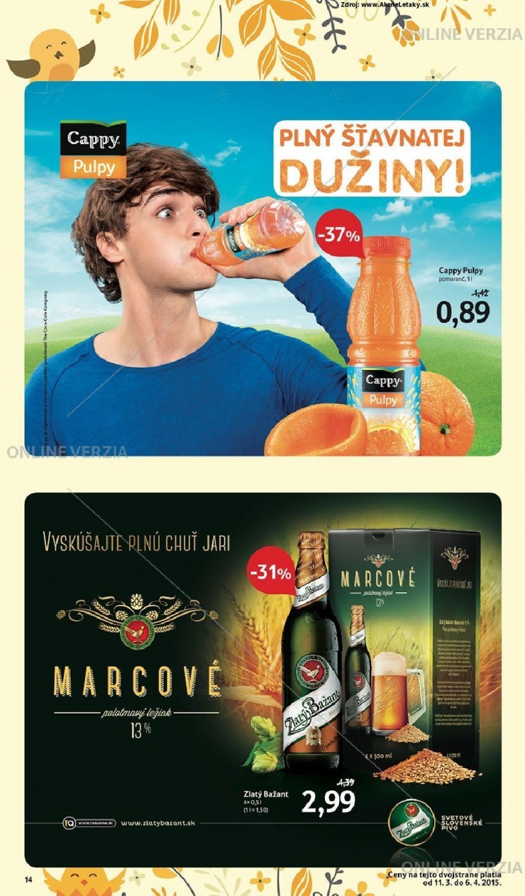 leták Tesco leták - chutne a výhodne strana 14 leták Tesco leták - chutne a výhodne strana 14