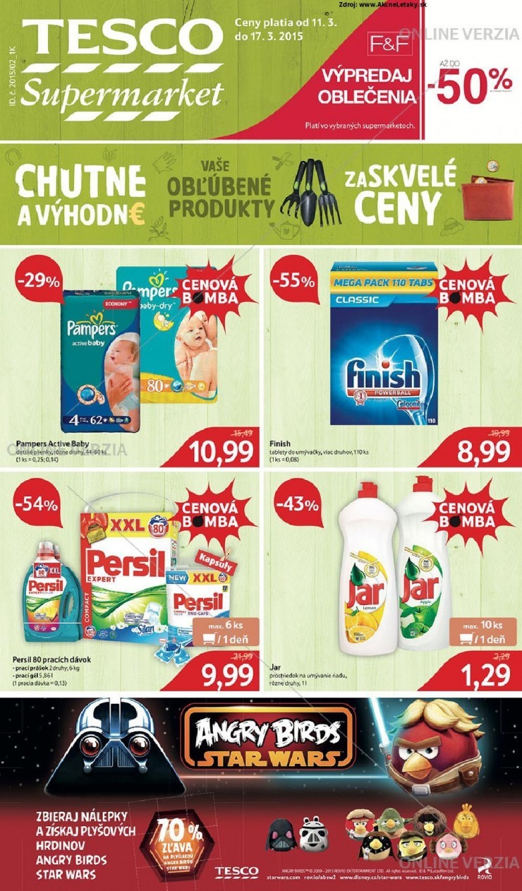 leták Tesco leták - chutne a výhodne strana 16 leták Tesco leták - chutne a výhodne strana 16