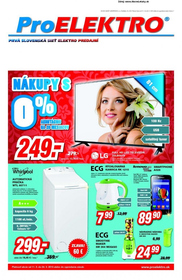 leták aktuálna ponuka ProELEKTRO strana 1 leták aktuálna ponuka ProELEKTRO strana 1
