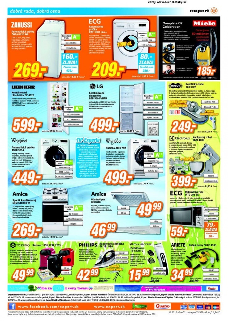 leták Expert Elektro leták - Veľkonočné vychytávky strana 4 leták Expert Elektro leták - Veľkonočné vychytávky strana 4