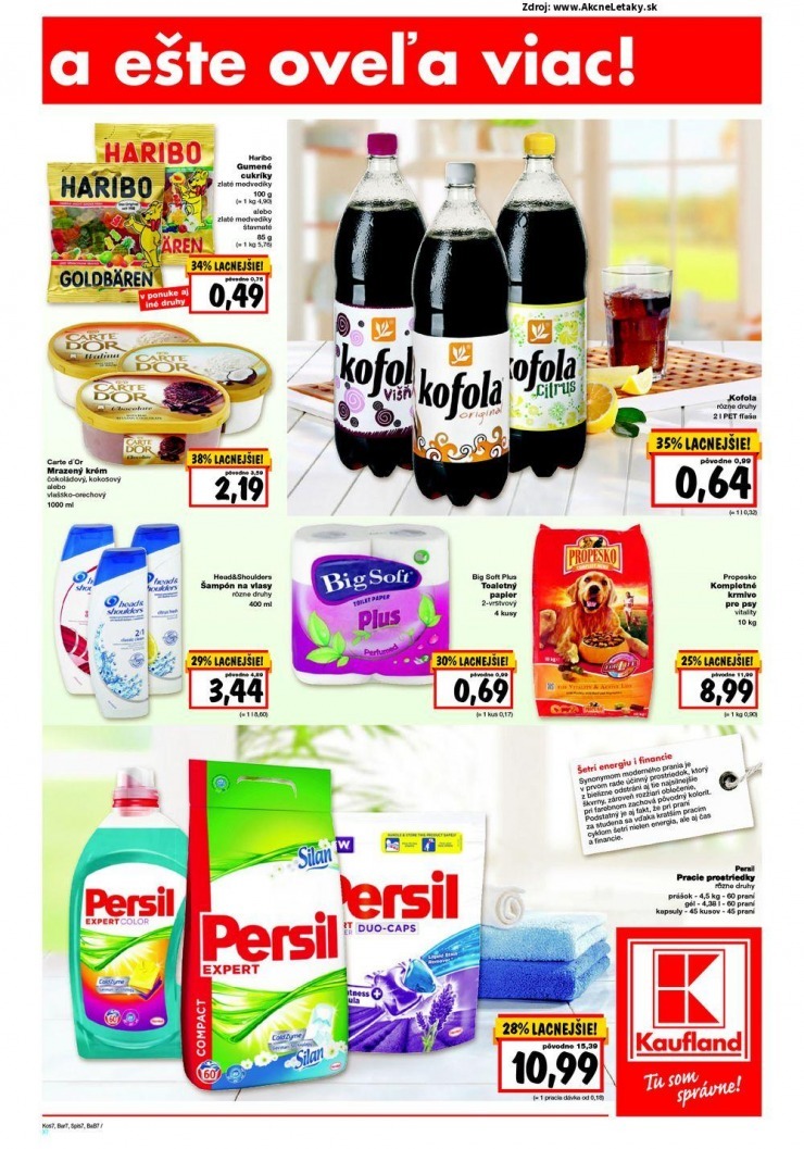 leták Kaufland leták - sladká výslužka strana 7 leták Kaufland leták - sladká výslužka strana 7